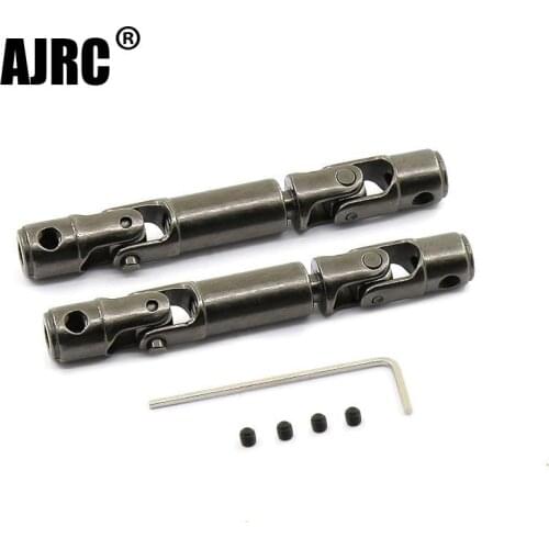 Metal Drive Shaft For Wpl-d12 B14 1/10 Carry Rc Minivan Truck 1/12 Mn-d90 Mn91/mn45/mn99/mn96