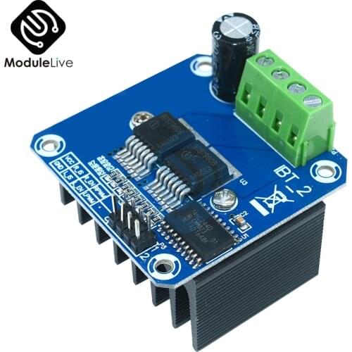 Double BTS7960 B BTS7960B DC 43A Stepper Motor Driver Module H-Bridge PWM Module For Arduino Smart Car