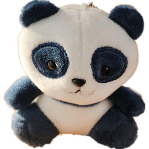 300PCS Blue Color Panda Stuffed Toy , Sweet Animals Doll , KEY CHAIN Accessories Plush GIFT