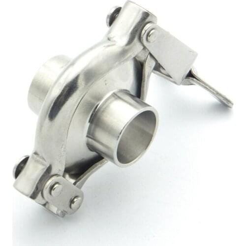 304SS Sanitary Pipe Fitting Set 38mm Pipe OD Sanitary 1.5" Tri Clamp Weld Ferrule + Tri Clamp + Silicon Gasket For Home Brew