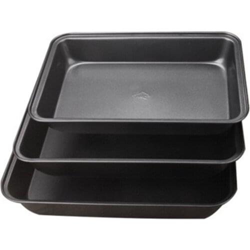 Baking Pan Set 30cm -34cm Rectangular Cake Baking Pan Grill Pan Non-stick Roast Chicken Pan