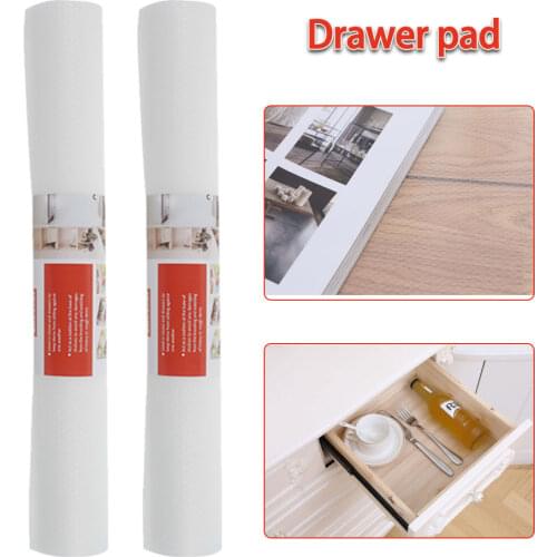 Non-Slip Drawer Mat Moisture-proof Kitchen Table Cabinet Shelf Liner Mats Cupboards Pad Paper Waterproof Closet Placemat