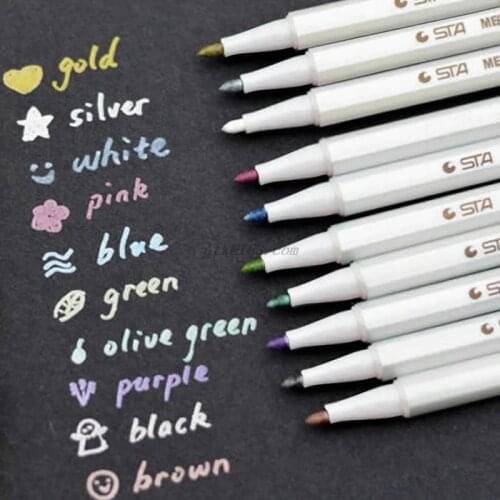 OOTDTY Black Markers