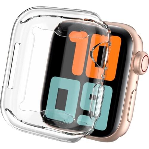 2Pack Strap for Apple Watch band 40MM 44MM 38mm 42mm bracelet watchband Apple watch Series 3 4 5 6 SE Screen Protector Case