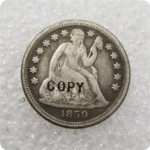 USA 1859-S Seated Liberty Dime COPY COINS