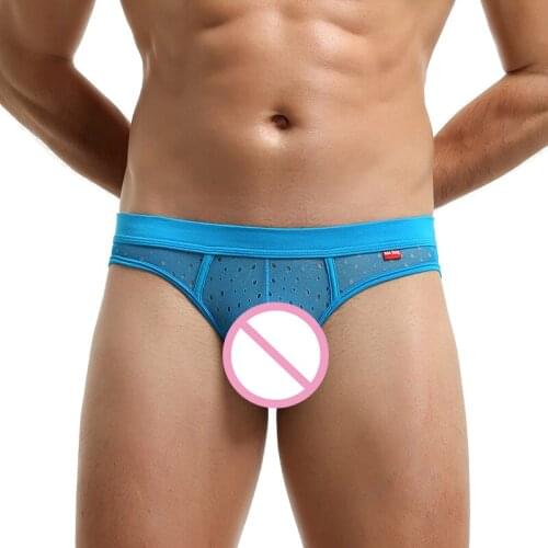 Sexy Men Thong G-string Mesh Transparent Slip Homme Underwear Jockstrap Open Butt Erotic Cuecas Gay Panties String Thongs Tanga