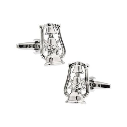 10pairs/lot Vintage Hurricane Lamp Cufflinks Retro Barn Lantern Design Cuff Links Mens Jewelry Accessory Fashion Gift Wholesale