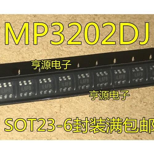 10PCS MP3202 MP3202DJ-LF-Z IL6 SOT23-6