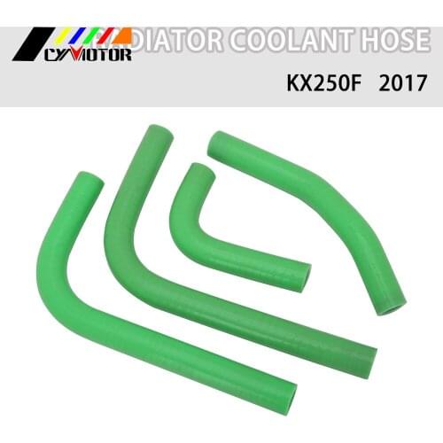 Motorcycle Accessories Engine Cooling Radiator Coolant Hose Pipe For Kawasaki KX250F KX 250F 250 F 2017 2018 Motor Bike