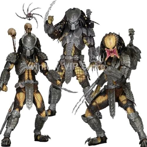 Celtic Predator Figure Masked Scar Predator Figure Alien Action Figures Toys Collection Model Gifts