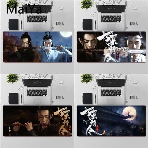 Maiya High Quality The Untamed Xiaozhan Wang YiBo gamer play mats Mousepad Free Shipping Large Mouse Pad Keyboards Mat
