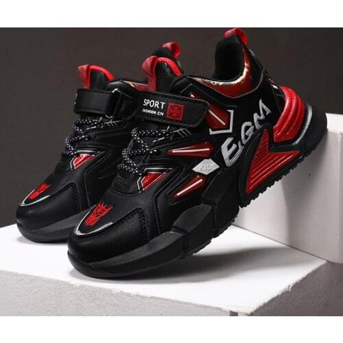 New Thick Sole Soft Boys Basketball Shoes Non-slip Children Sport Shoes Outdoor Boys Basketball Sneakers Rubber Kids Gym Shoes