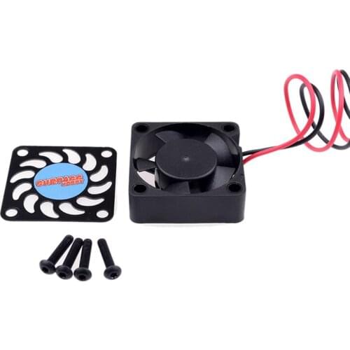 SURPASS HOBBY RC Cooling Fan 24mm Cooling Fan 2100Rpm 5-8.45V Dc Motor Esc Fan Heat Sink for 1/10 Motor Rc Car Parts Accessories