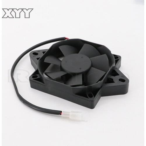 12V Electric ATV Radiator Cooling Fan For Chinese 200cc 250cc Quad Go Kart Buggy 4 Wheeler Motocross Motorcycle