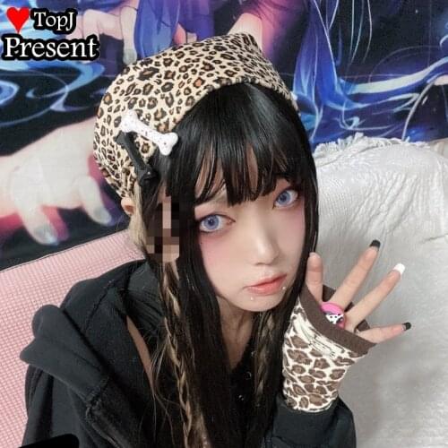 Japanese Millennium lady girl triangle scarf headband Harajuku hairband Tuku girl headband Gothic Lolita cosplay sweet Lolita