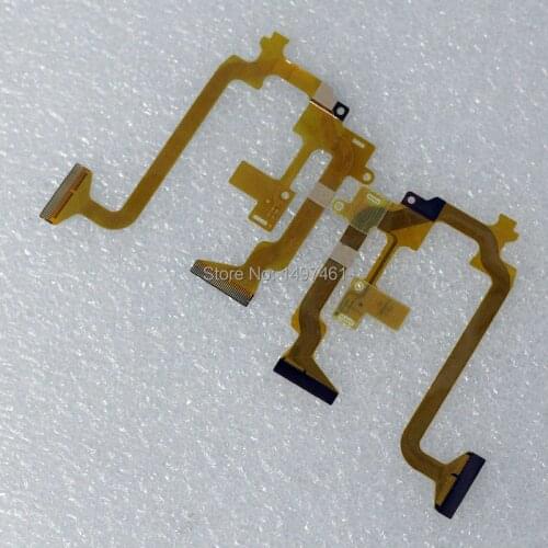2PCS LCD hinge rotate shaft Flex Cable for JVC HM30 HM85 HM95 HM445 HM448 HM650 HM670 HM690 MS150 E10 E208 E209 Video camera