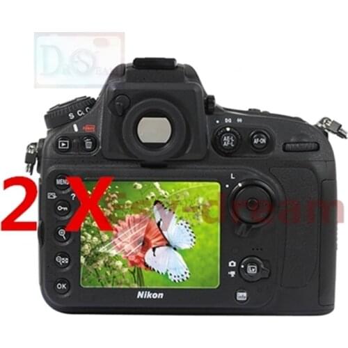 2pcs High Quality LCD Display Screen Film Protector for Nikon D7200 D7100 D610 D500 D850 D810A D810 D800 D800E D750 PB428