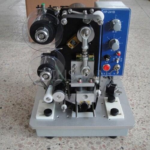 220V/50HZ Electric Semi-Automatic Coding Machine Ribbon Coding Machine Label Marking Machine 200W Coding Tool