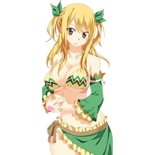 Anime Bikini Girl Fairy Tail Collection Sexy Beauty Fun Vinyl Car Decorative Stickers Motorcycle Auto Body Decal