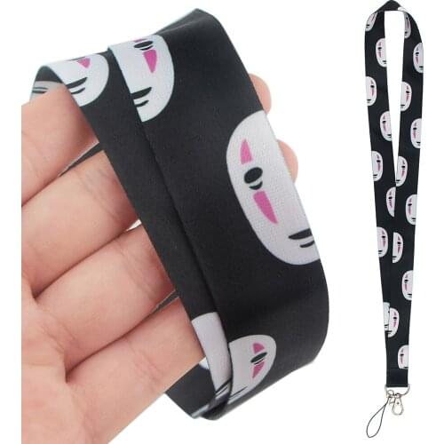 DZ1663 Japanese Anime Cute Neck Straps lanyard Car Keychain ID Card Pass Gym Mobile Phone Key Ring Badge Holder Jewelry