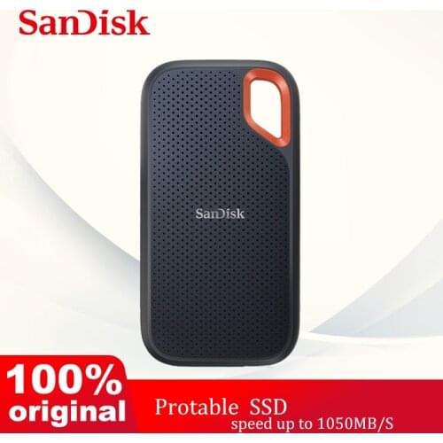 Sandisk e61 ssd externo portátil 500gb 1tb 2tb 1050mb/s disco rígido usb 3.2 gen2 hd ssd disco de estado sólido desktop portátil