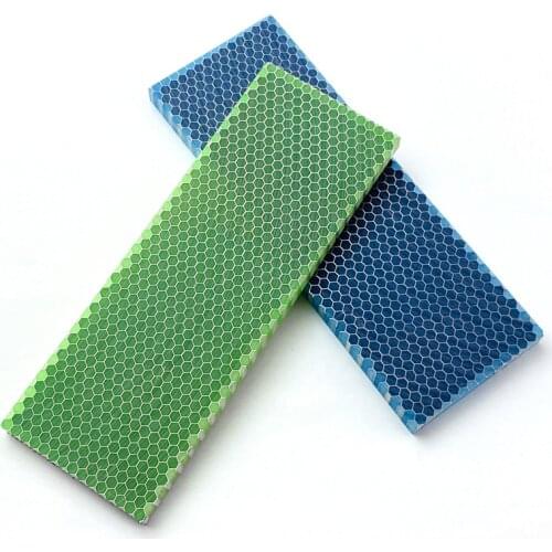 1piece C-Tek Honeycomb Pattern Resin Material for DIY Knife Handle Making Material Luminous Resin Material 120x40x8mm