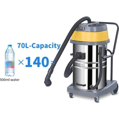 70L 2000W industry vacuum cleaner carpet cleaning double silent motor other vacuum cleaners dry wet vacuum cleaner