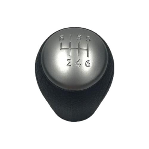Soarhorse Car 6 speed manual Gear lever Shift Knob fits for Nissan Qashqai x-Trail Livina Tiida Sylphy gear handle knob