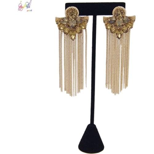Yulaili 2019 Personality Designs Wholesale Fashion Jewelry Vintage Drop Earrings for Women Party Accessories Free Shipping