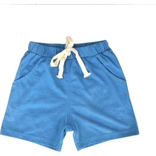 ZWF783 solid colors kids short pants boys &girls Children Pants for little boys legging summer beach candy white woven pants