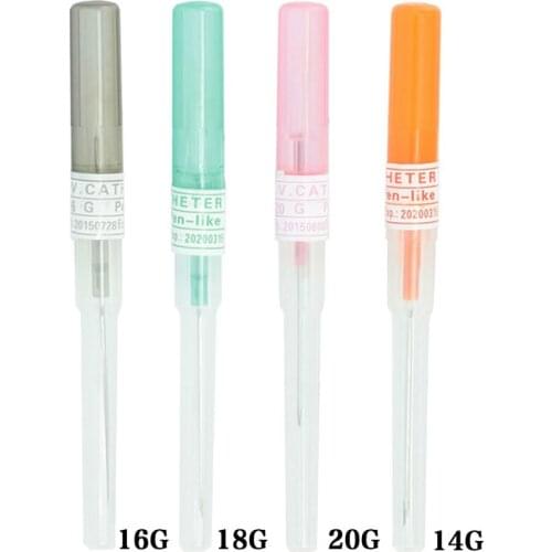 1Pc 14/16/18/20G Disposable Tattoo Needles Beauty Body Art Puncture Needle Stainless Steel Body Tattoo Needle Catheter Tools