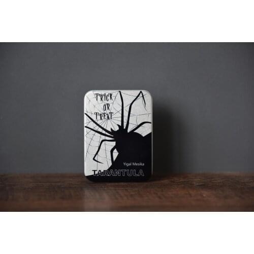 1pcs Of Tarantula Metal ITR Invisible Thread Close Up Reel Thumb Tip Magic Props maige Tricks Deluxe Set gimmicks+teaching