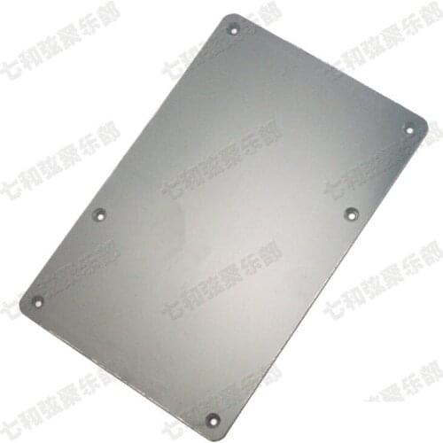 Black Guitar Cavity Cover Spring Cover Back Plate Wiring Cover for Electric Guitar (HG-ZLCK-BK-1)