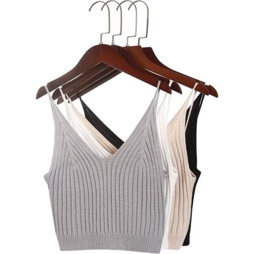 Hot Sale Fashion Womens Summer Basic Sexy Strappy Sleeveless Racerback Crop Top Female Casual Vest Sleeveless Cool Streetwear