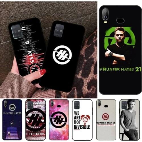 HPCHCJHM Hunter Hayes Soft Silicone TPU Phone Cover For Samsung A10 A20 A30 A40 A50 A70 A80 A71 A91 A51 A6 A8 2018