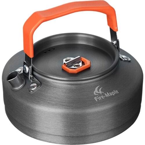 0.8L Coffee Pot Kettle Self-driving Tour Convenient Camping Teapot Useful Travel Tool Outdoor Hiking Picnic Barbecue Equipment