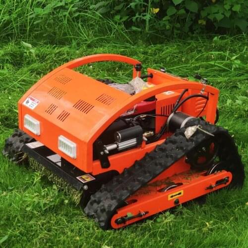 Low Noise Remote Control Lawn Mower Crawler Mower Agricultural Machinery for sale