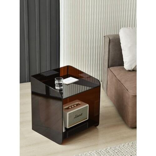 Mini Scandinavian minimalist small bedroom bed ark to receive ark japanese tea table console table for living room desk table