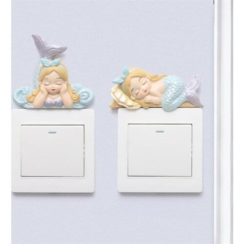 Switch Stickers Home Childrens Room Decoration Wall Stickers Resin Stickers on The Wall Pegatinas De Pared Home Supplies