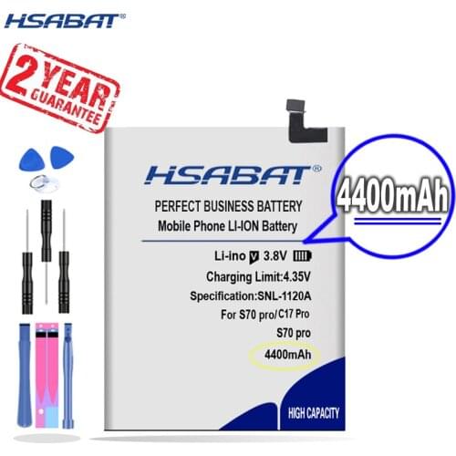 New Arrival [ HSABAT ] 4400mAh Replacement Battery for Oukitel S70 pro for Oukitel C17 pro