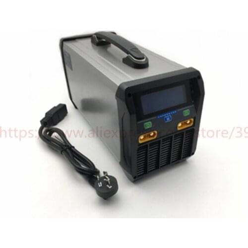 OKCELL Dual 12S 14S Lipo Charger 2400W 25A dual channel is suitable for agricultural drone battery charging