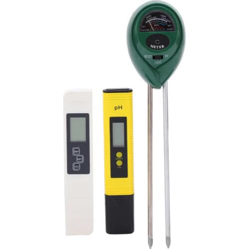 PH TDS EC Tester 3in1 Soil Tester Soil PH Tester for Garden for Outdoor