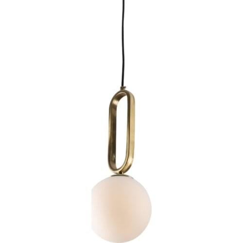 Pendant Lights Fixture Golden Glass Ball Hanging Lamps Luminaire Suspension Drop Lighting Bedside Kitchen Bedroom Decor