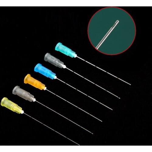 Plain Ends Notched Endo Disposable Syringe Needle 18G 21G 22G 23G 25G 27G 30G , 2pcs/pack * 10 packs