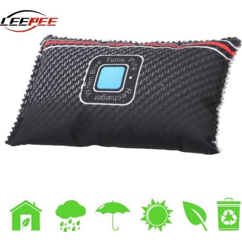 LEEPEE Anti Mist Damp Moisture Car Silica Gel Dehumidifier Bag Absorbing Bamboo Charcoal Bag Desiccant Auto Accessories