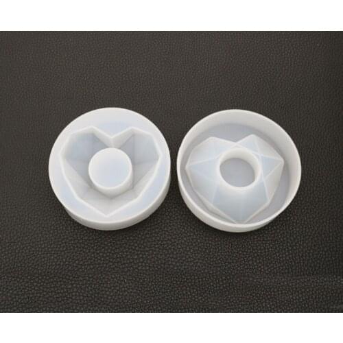 Transparent Silicone Mould Dried Flower Resin Decorative Craft DIY heart Succulent flower pot Mold epoxy resin molds for jewelry