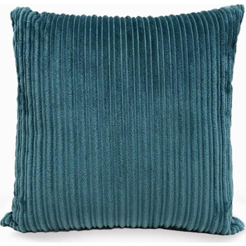Corduroy Pillowcase Stripe Cushion Cover For Sofa Home Decorative 45x45cm Modern Pillow Cover For Car Bedroom Living Room Couch