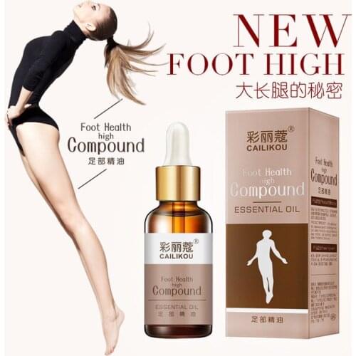 Heighten Product Natural Bone Growth Essential Height Increasing Oil Fast Grow Taller Foot Health Care Product Increasing Height