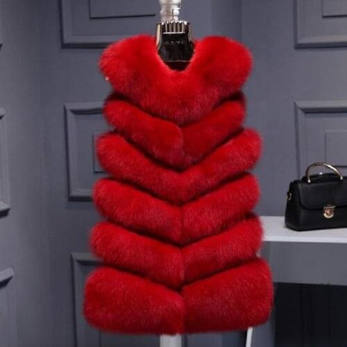 Vinieer Artificial Fur Coats