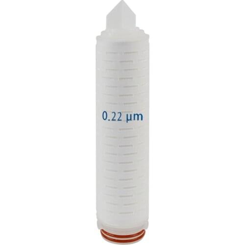 10" Parker Pleated Filter Cartridge 0.22 Micron, 226 O'Ring Design&Bayonet, Polypropylene micro fiber media